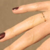 astrid c joaillerie anneau or faceté alliance or facette bague fait main lille anneau or sur mesure bague or sculptée anneau or géométrique