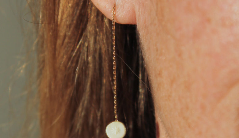 astrid c joaillerie boucle d'oreille or boucle d'oreille fait main lille BO longue or boucle d'oreille lille boucle d'oreille sur mesure boucle d'oreille étoile boucle d'oreille porcelaine boucle d'oreille calixte