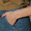 astrid c joaillerie bracelet porcelaine bracelet or géometrique bracelet or minimaliste bracelet or fin bracelet porcelaine à facettes bracelet luce