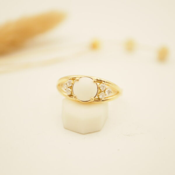 bague or porcelaine bague créatrice astrid bague noces porcelaine bague 20 ans mariage bague diamant porcelaine bague art déco bijou art déco