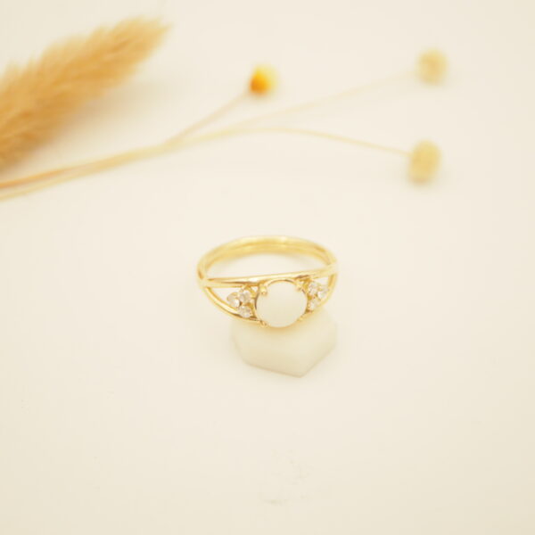 bague diamant porcelaine bague créatrice lille bague porcelaine or bijou noces porcelaine bijou 20 ans mariage bijou or lille bijou créatrice lille bijou sur mesure lille transformation bijou lille