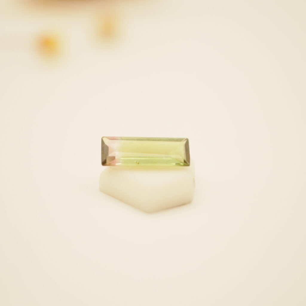 tourmaline watermelon rectangulaire